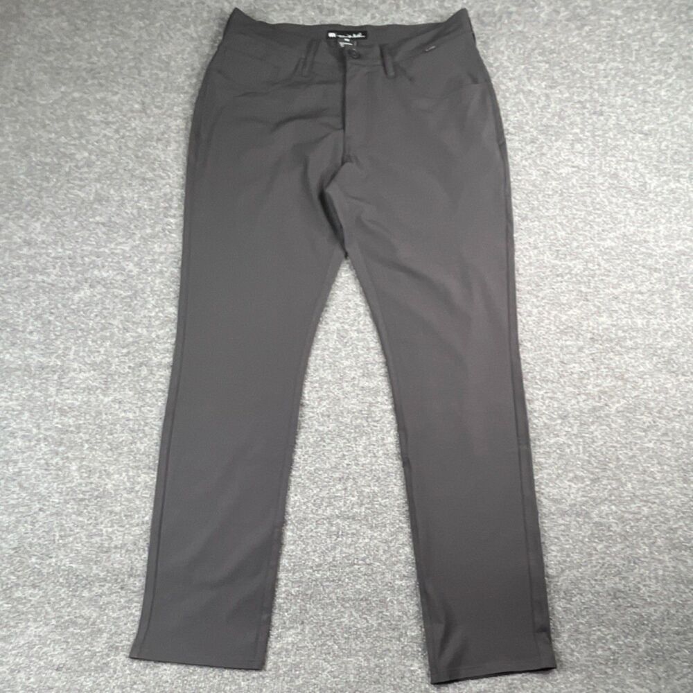 Travis Mathew Right on Time Golf Pant Men’s Black Performance Stretch 32 x 32